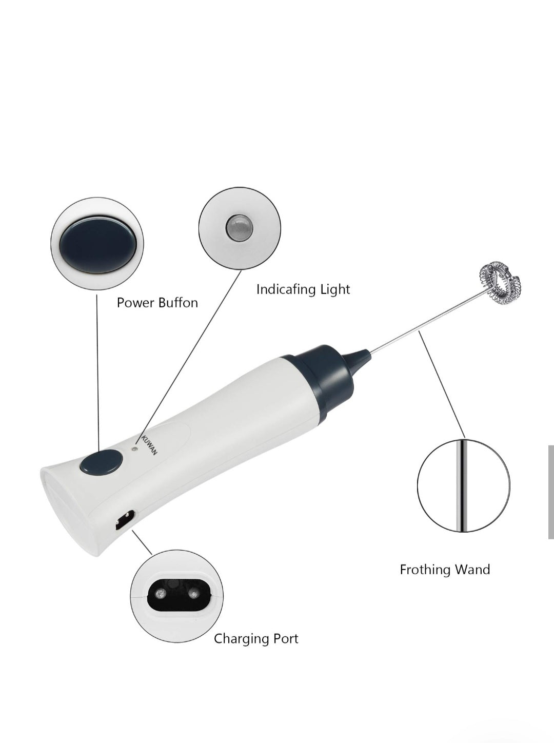 Rechargeable Coffee Beater